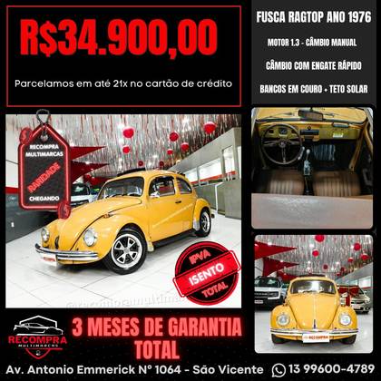 VOLKSWAGEN FUSCA 1976